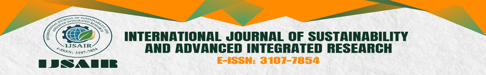 International Journal of Sustainability and Advanced Integrated Research